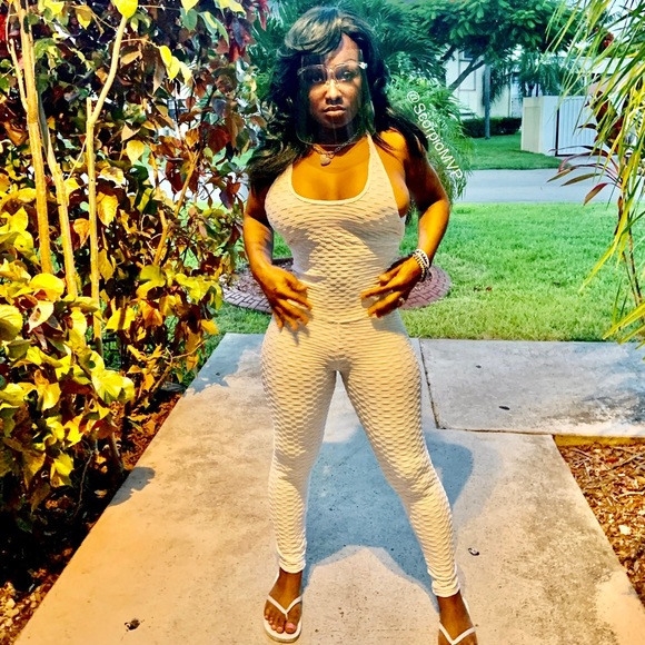 Last1! - Yoga Unitard Jumpsuits Workout Jumper … - Picture 5 of 16